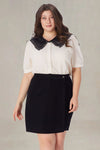 Bonnie Plus Size Peter Pan Collar Shirt