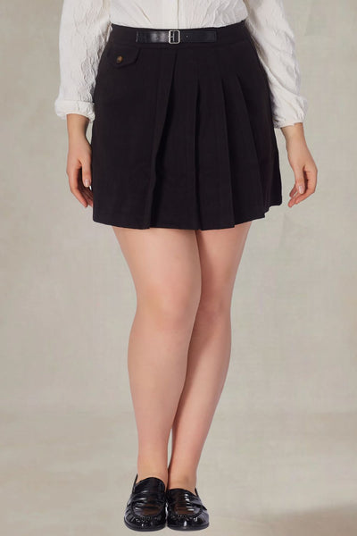 Shirley Plus Size Wool Skirt