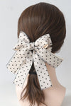 Polka Dot Hair Bow