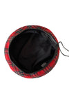 Red Tartan Hat