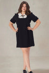 Ruby Retro Black Dress Plus Size