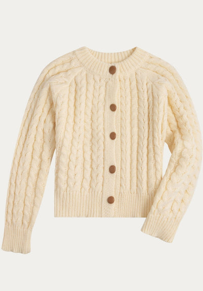 Seraphina Cream Cardigan - DAStyle