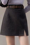 Odessa Short Wool Skirt