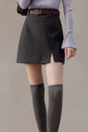 Odessa Short Wool Skirt