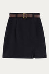 Odessa Short Wool Skirt