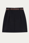 Odessa Short Wool Skirt