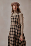 vintage-dress-with-plaid