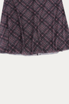 Nigel Vintage Plaid Midi Skirt