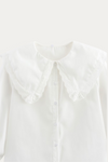 Alfred White Blouse Peter Pan Collar