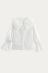 Alfred White Blouse Peter Pan Collar