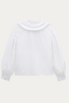 Matthew White Blouse with Peter Pan Collar