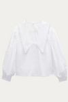 Matthew White Blouse with Peter Pan Collar