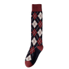 Women Argyle Knee Length Socks - DAStyle